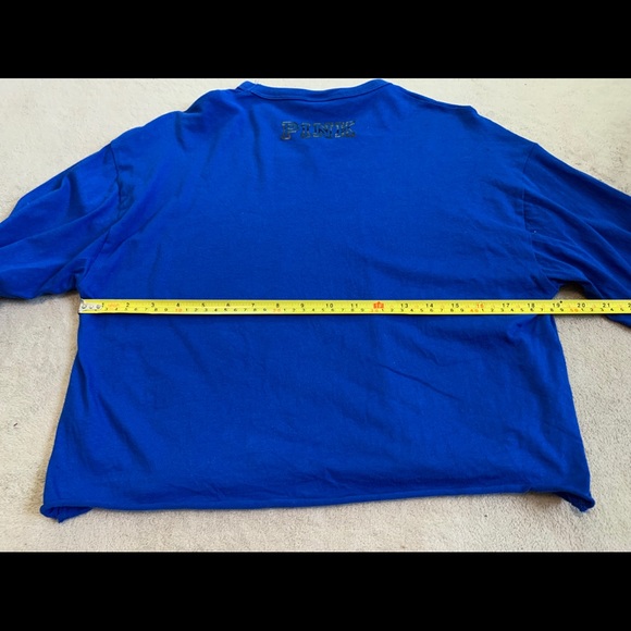 VS PINK KY Kentucky Cats Wildcats Crop Top Shirt S - Picture 13 of 15